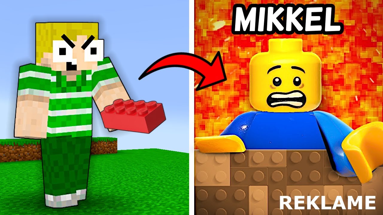 Jeg Pranker Mikkel Med LEGO® Minecraft®!!