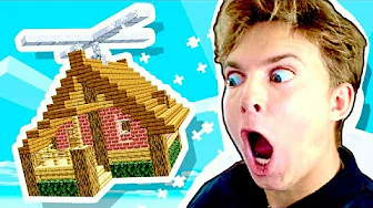 Mit Hus FLYVER I Minecraft!!