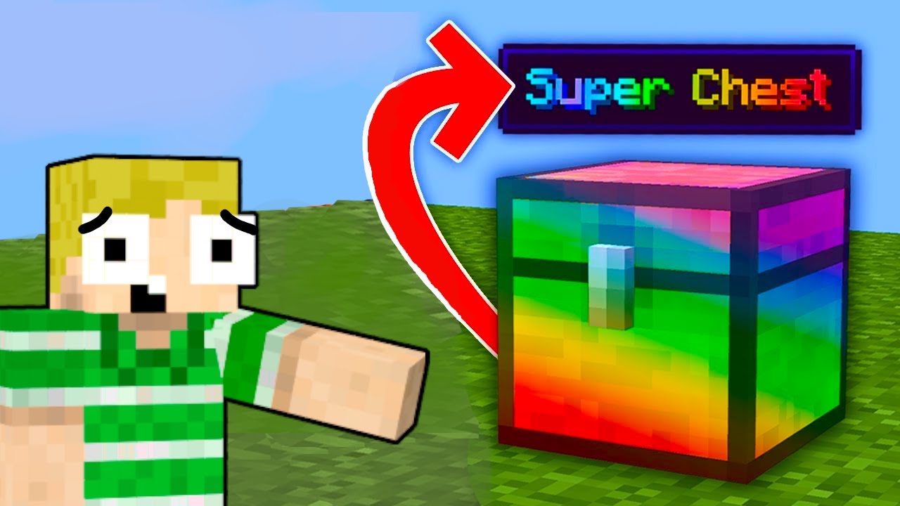 Alle Kister Er Blevet SUPER I Minecraft!!