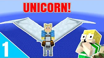 Dansk Minecraft - UNICORN DER FLYVER!!