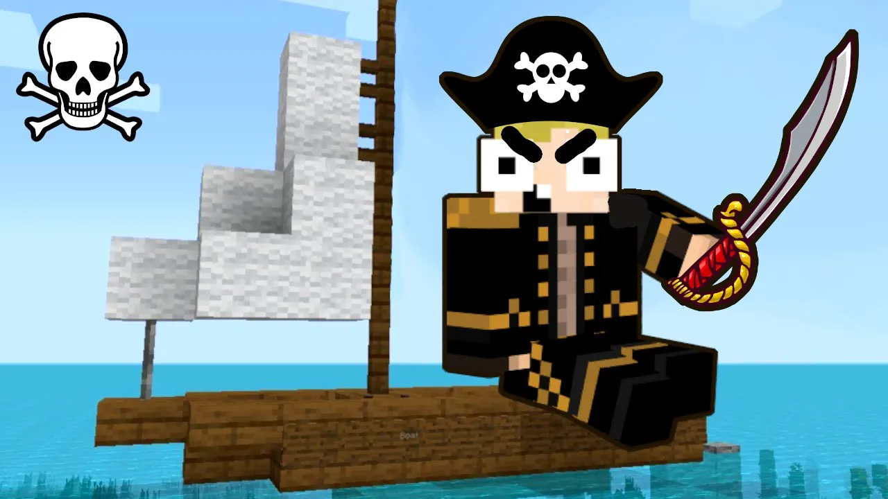 Mit Liv Som Pirat I Minecraft!!