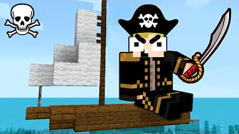 Mit Liv Som Pirat I Minecraft!!