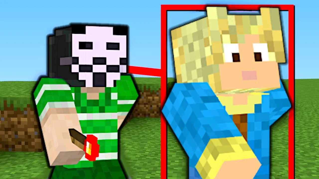 Jeg HACKER Mikkel I Minecraft!!