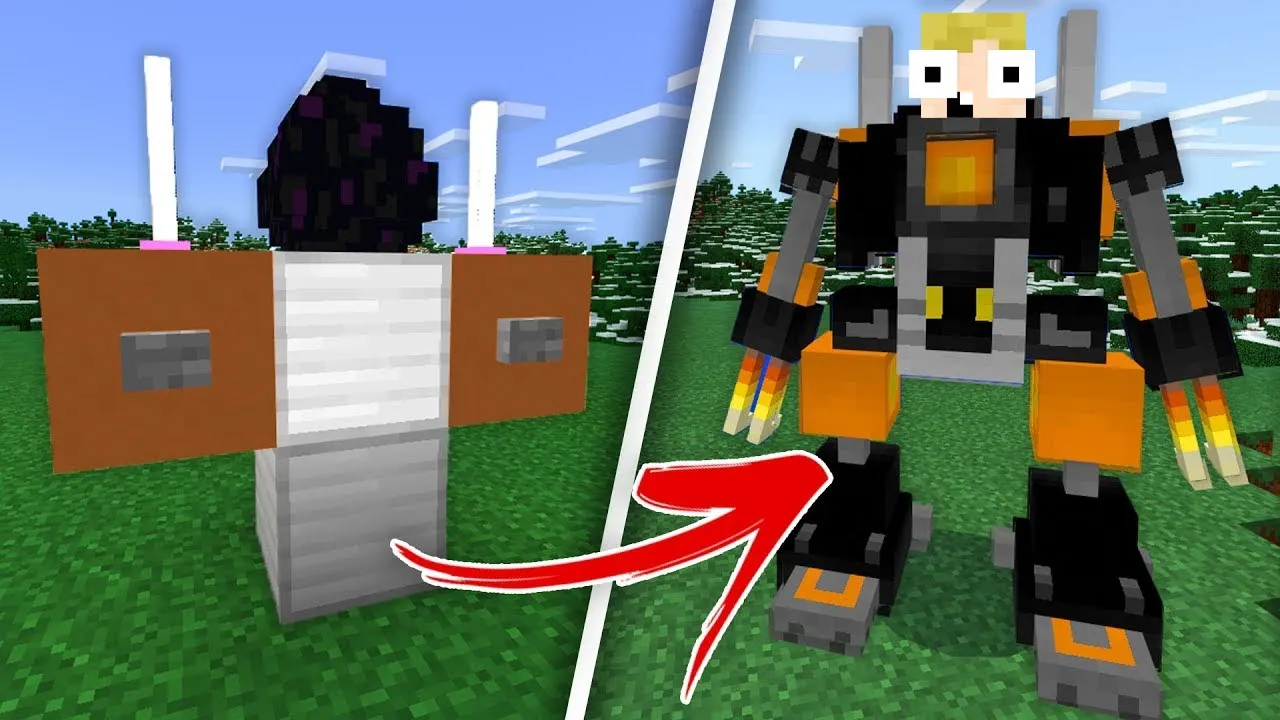 VI ER ROBOTTER!! Dansk Minecraft