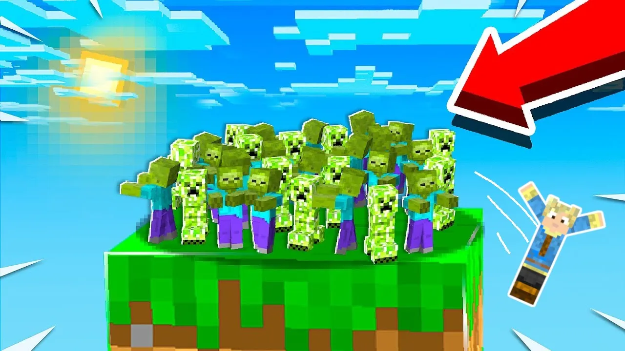 OVERLEVER PÅ KÆMPE BLOCKS #4: GÅR GALT!! - Dansk Minecraft