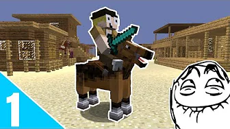 Dansk Minecraft - Det Vilde Vesten #1: EMIL KIDNAPPET!!