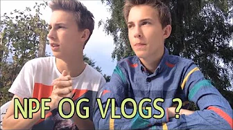 Lidt random vlog: Npf og vlogs?