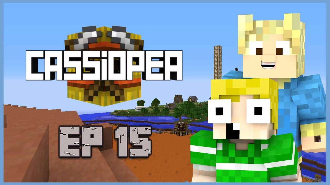 Dansk minecraft - Cassiopea #15: 3.000 SUBS?