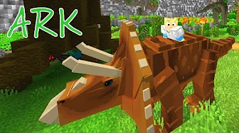 Minecraft ARK Survival #01: TÆMMER DINOSAUR!