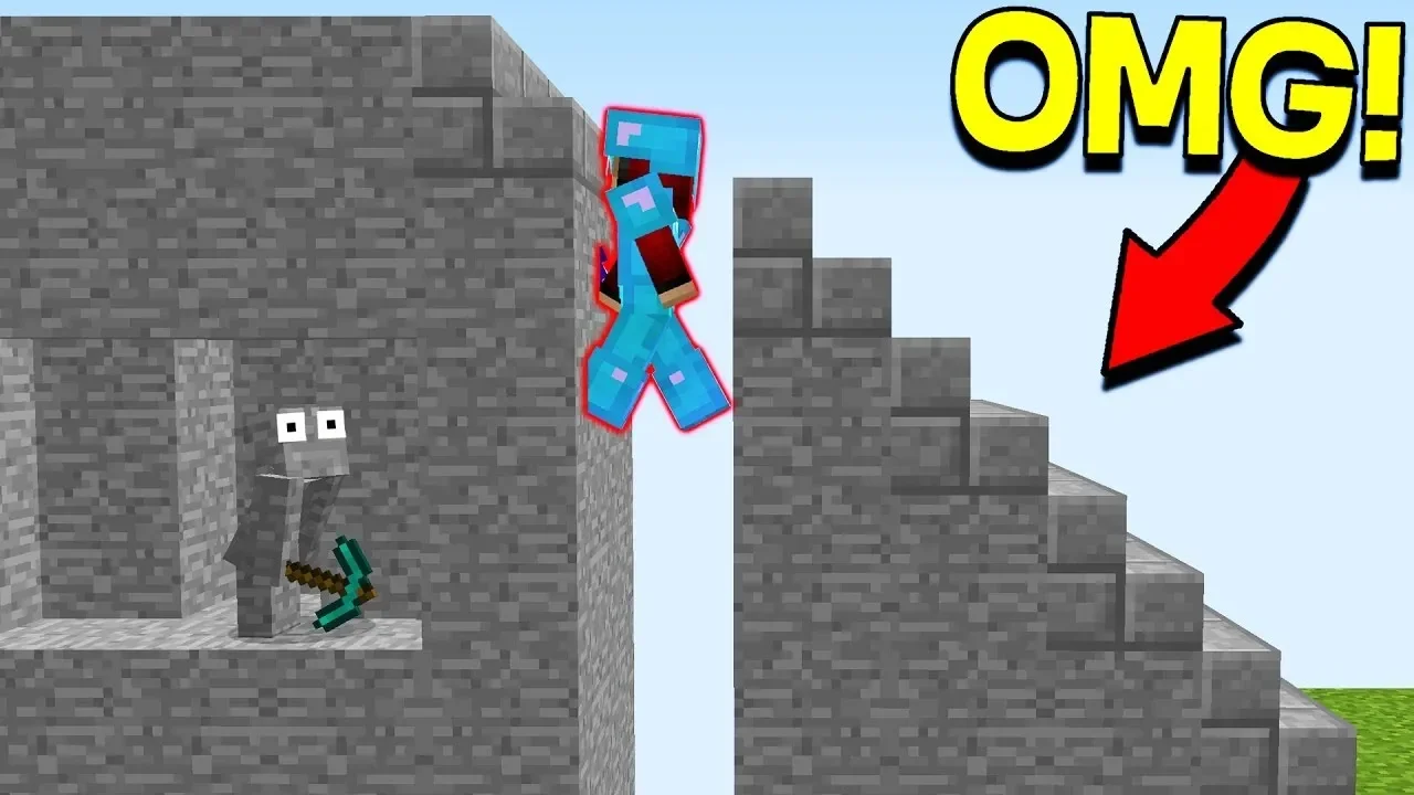 NOOB vs PRO :: TROLLING!! - Dansk Minecraft