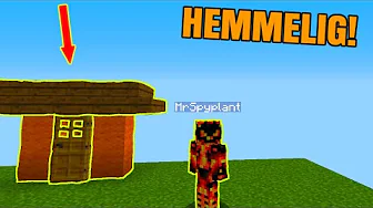 Mrspyplant's Hemmelige Base!! - (DANSK MINECRAFT)