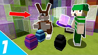 Dansk Minecraft - FANGER PÅSKEHAREN!!