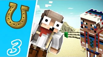 Dansk Minecraft - Det Vilde Vesten #3: KIDNAPPET AF INDIANERE!!