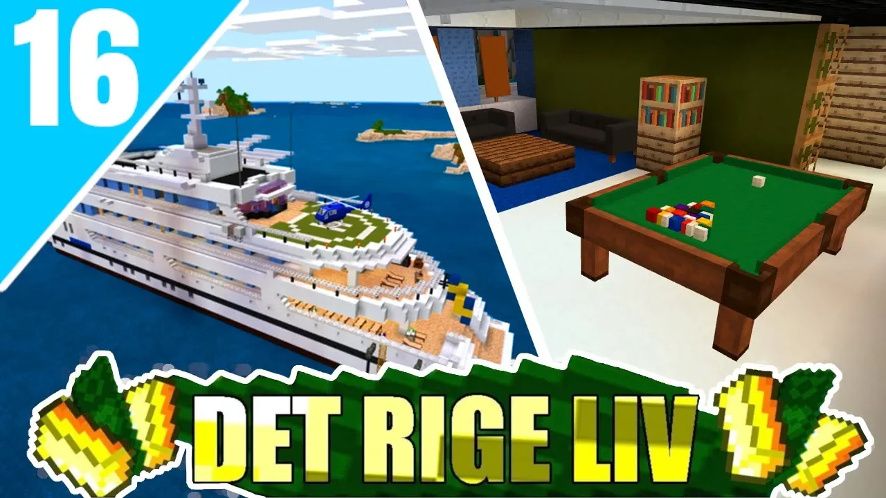 Det Rige Liv #16: STØRSTE LUKSUS YACHT!!