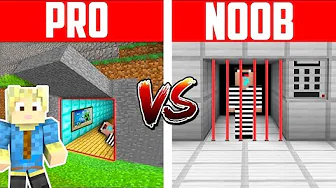 PRISON ESCAPE!! - Noob Vs Pro (Dansk Minecraft)