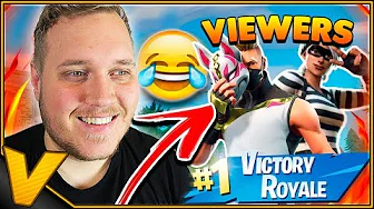 VINDER MED VIEWERS?! :: Dansk Fortnite