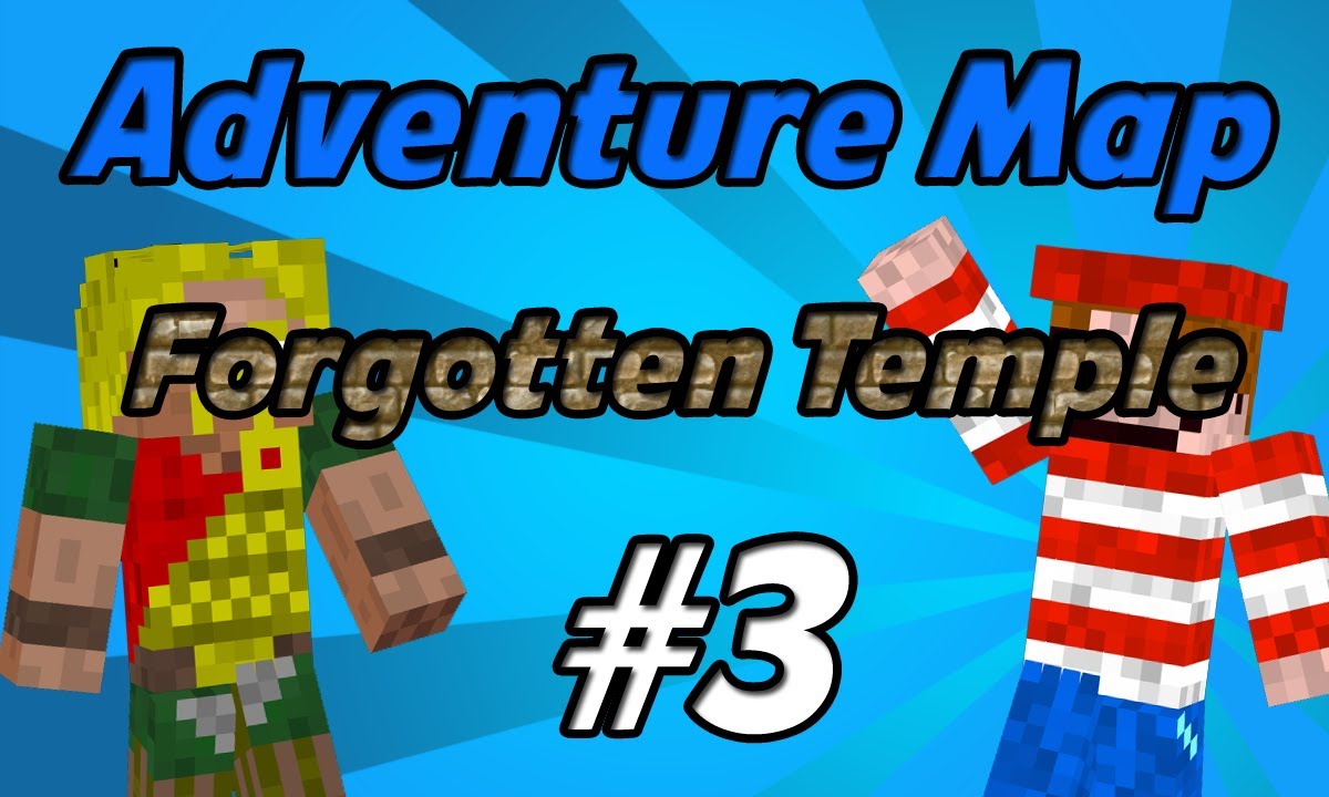 Minecraft - Adventure map: Forgotten Temple - Episode 3