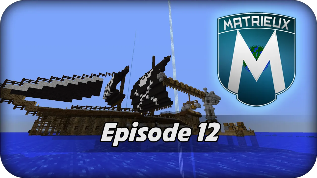 Dansk Minecraft :: Vercinger - Matrieux - S1EP12 - Docking PLATFORM og KRAN!
