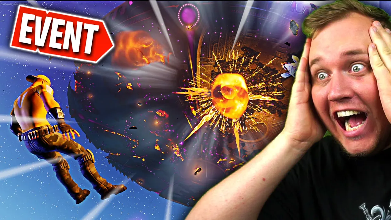 SPRÆNGER MODERSKIBET I LUFTEN! *VILDT EVENT*  :: Fortnite Dansk