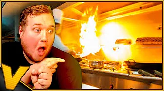 DENGANG KØKKENET SPRANG I LUFTEN! :: Cooking Simulator Dansk *DEMO*