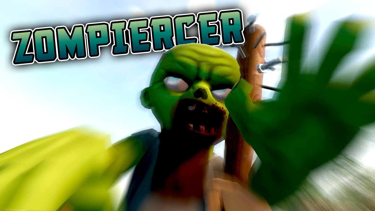 Hvem er STÆRKEST: ZOMBIE eller TOG? :: Zompiercer Dansk #1