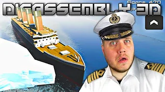 SÆNKER TITANIC OG SKILLER DET AD 🛥🛠 :: Disassembly 3D Dansk