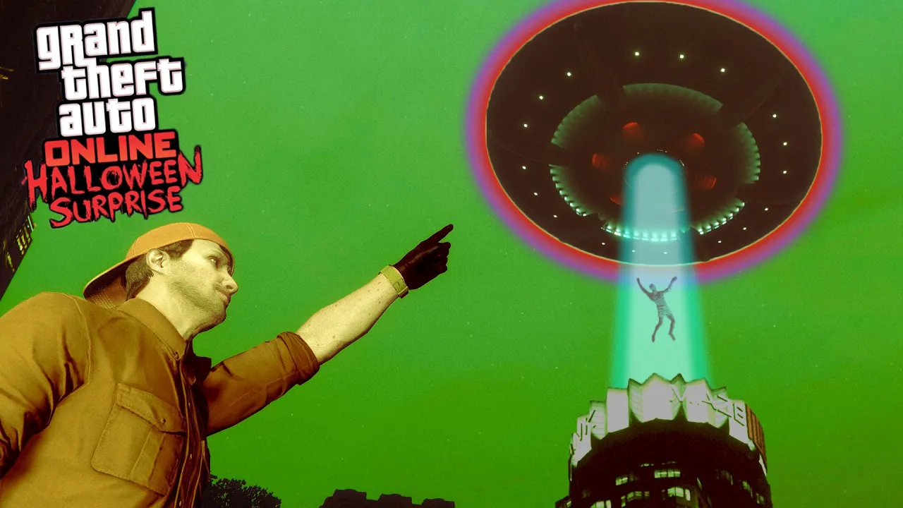 UFO'er BORTFØRTE FOLK i GTA 5 Online *EVENT*