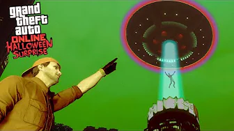 UFO'er BORTFØRTE FOLK i GTA 5 Online *EVENT*