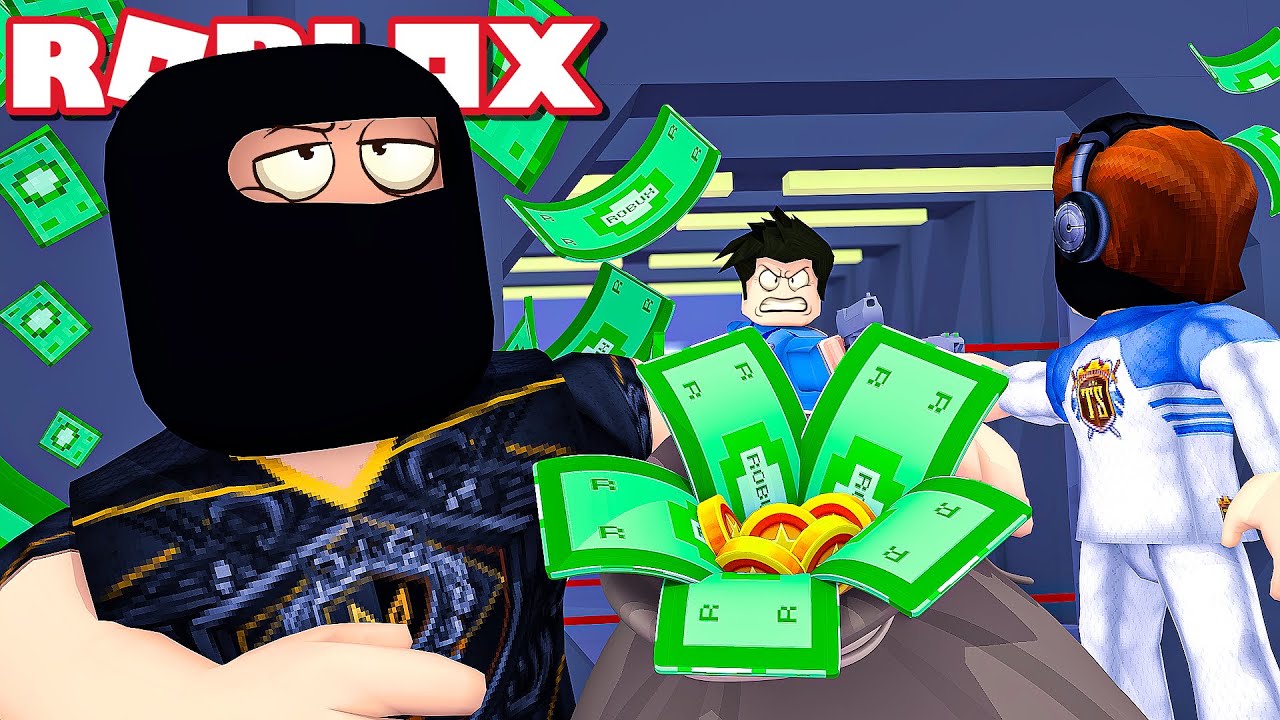 SÅDAN FIK VI $5.000.000! :: Roblox Heist *Story* Dansk