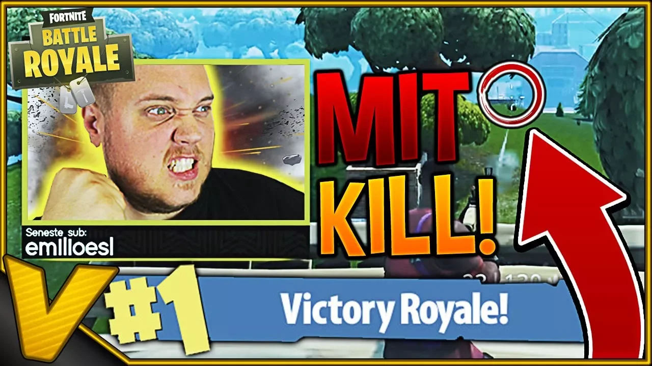 JAGTER DET SIDSTE KILL :: Dansk Fortnite (Squad Game)