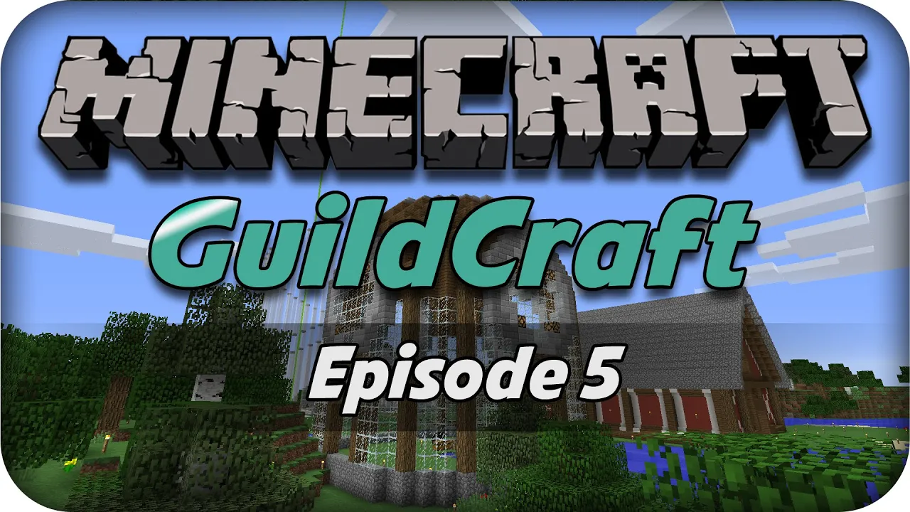 Dansk Minecraft :: Vercinger - GuildCraft - EP5 S2: Gazebo byggeri