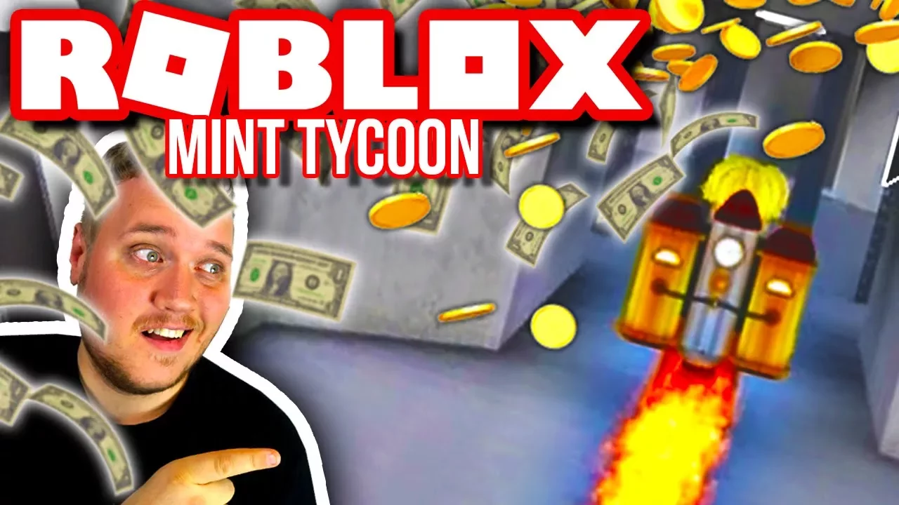 MESTER TYVEN STJÆLER TIX MED JETPACK! 💸 :: Roblox Mint Tycoon Dansk - Ep. 6
