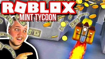 MESTER TYVEN STJÆLER TIX MED JETPACK! 💸 :: Roblox Mint Tycoon Dansk - Ep. 6