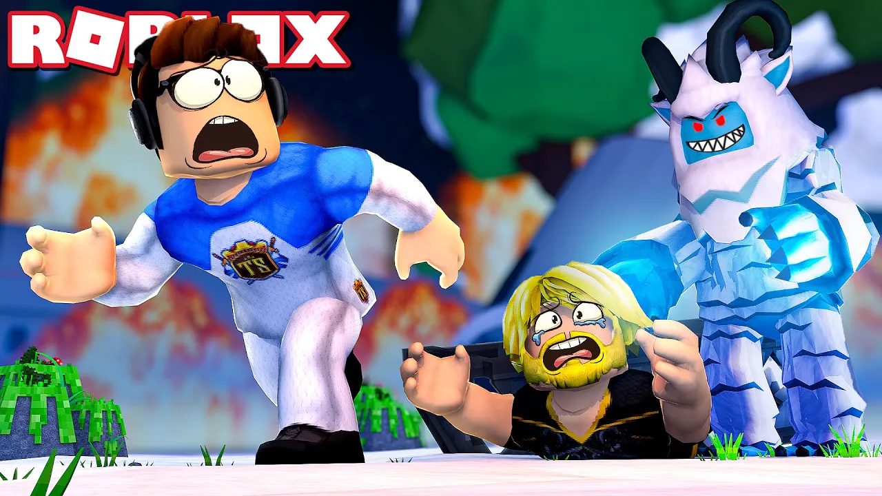 Vi overlevede FLY STYRTET.. men overlever vi MONSTERET?! :: Roblox Plane Crash in the Forest Dansk