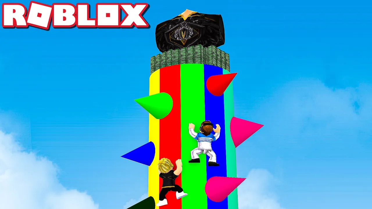 VINDEREN FÅR MERCH OG 1.000 $ROBUX! :: Roblox Treacherous Tower Dansk