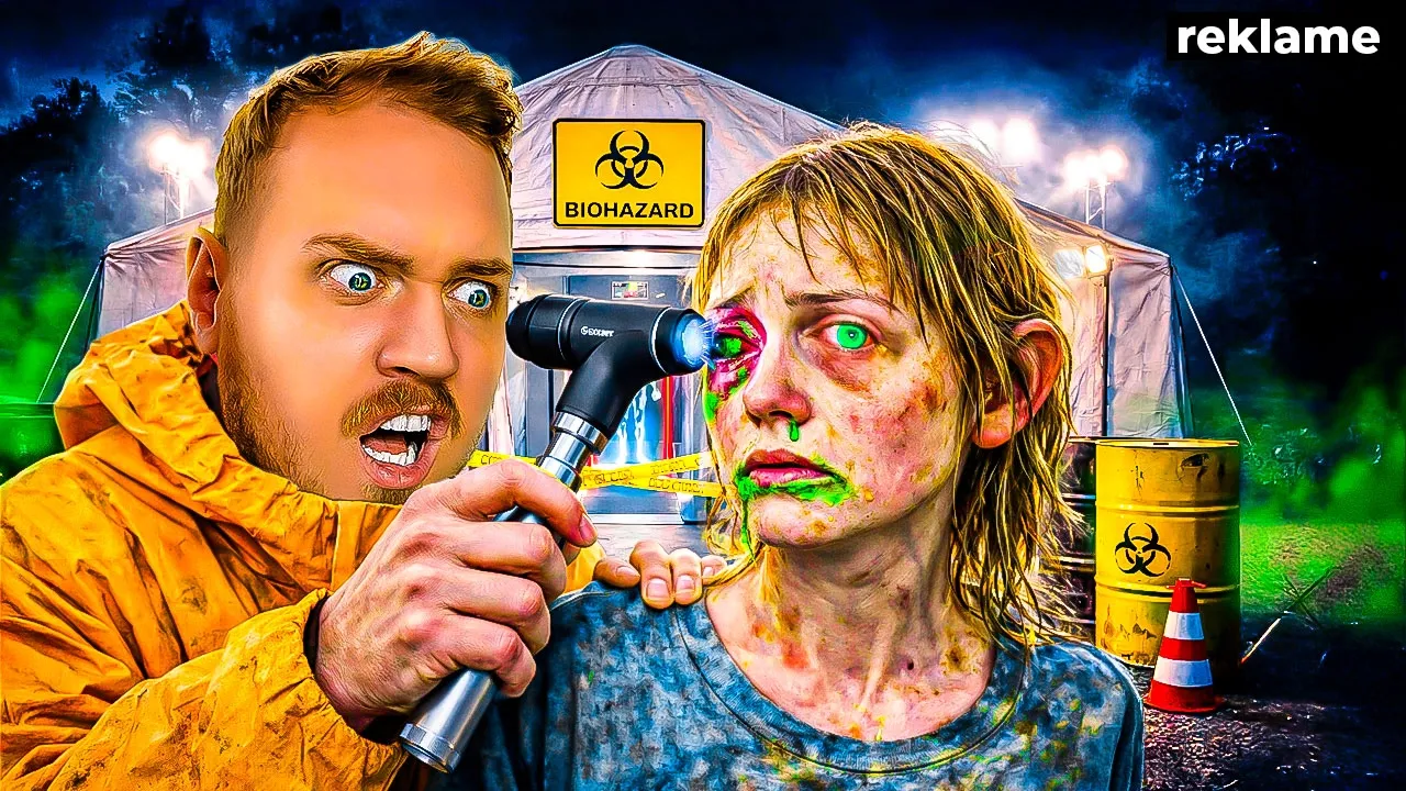 SMITTET i ØJNENE i Karantæne Zonen?!