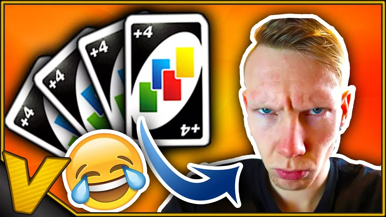 HAN HAR 25 KORT PÅ HÅNDEN! 😂 :: Dansk Uno