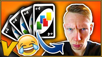 HAN HAR 25 KORT PÅ HÅNDEN! 😂 :: Dansk Uno