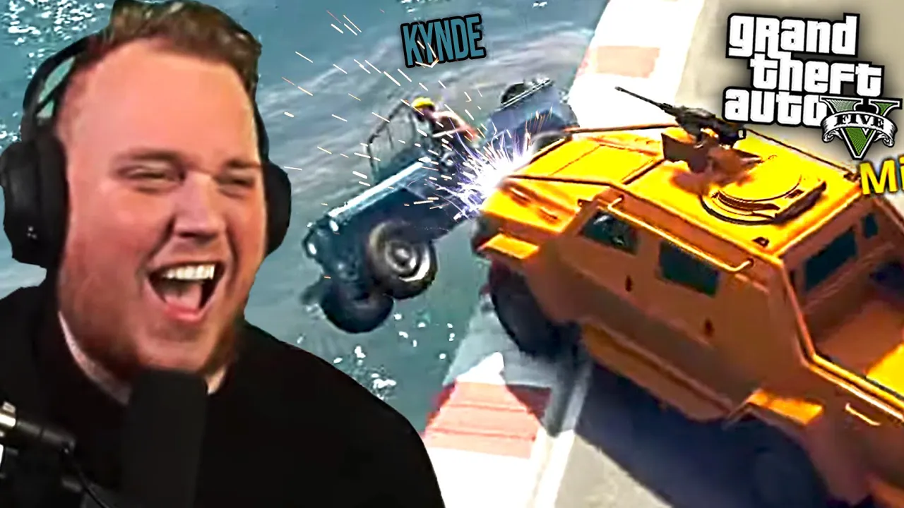 SMIDER DEM AF BANEN! *😂 SJOVESTE GTA RACE! 🤣* :: GTA V Dansk