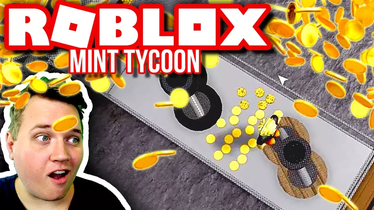 SÅ TRYKKER VI GULD MØNTER! 💰💲 :: Roblox Mint Tycoon Dansk - Ep. 2