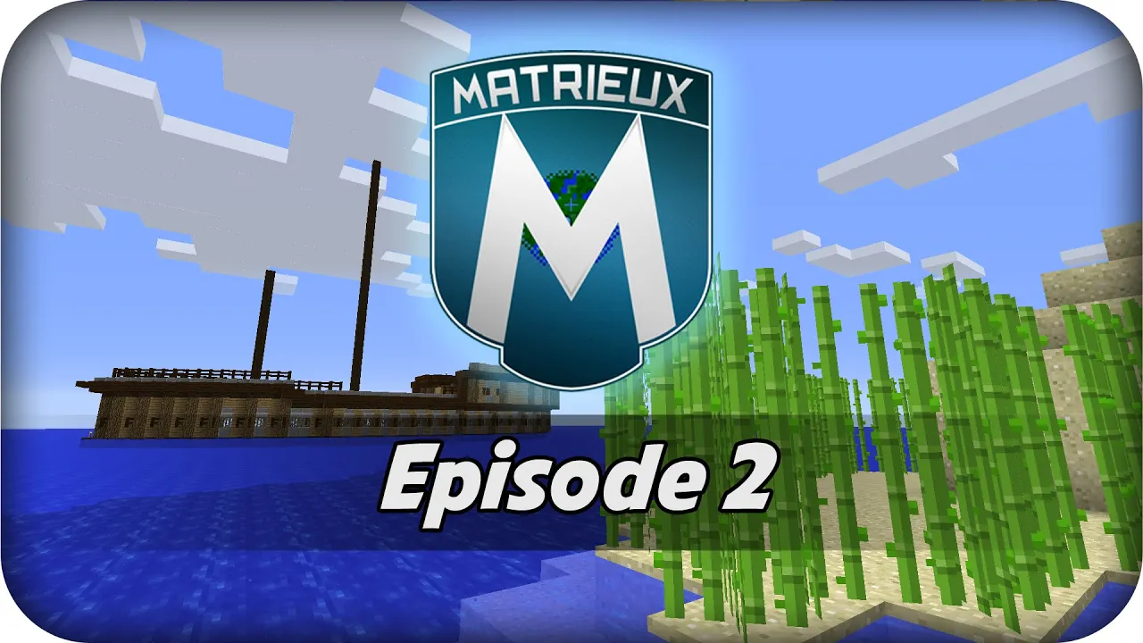 Dansk Minecraft :: Vercinger - Matrieux - S1EP2 - Vi bygger båd!