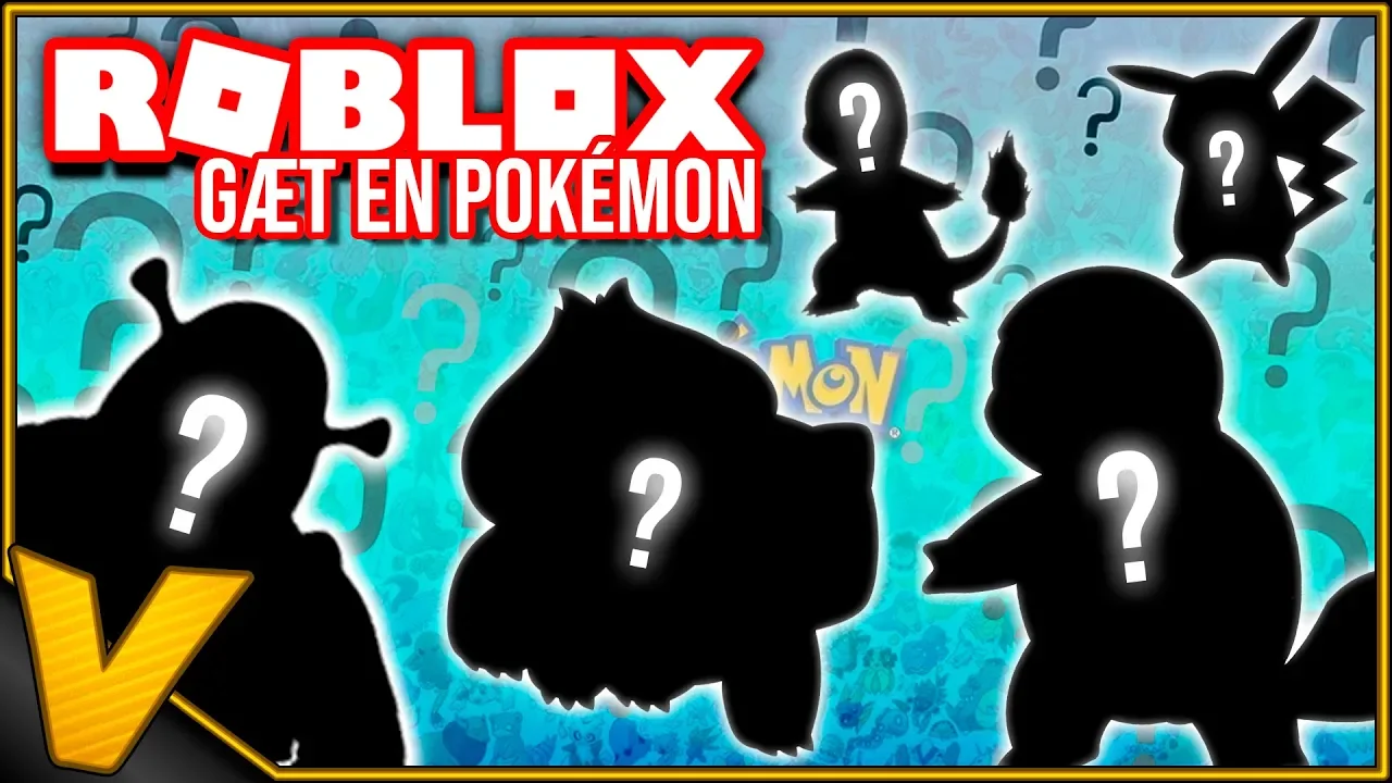 GÆTTER POKÉMON OG FILM! :: Guess The Famous Characters Roblox Dansk