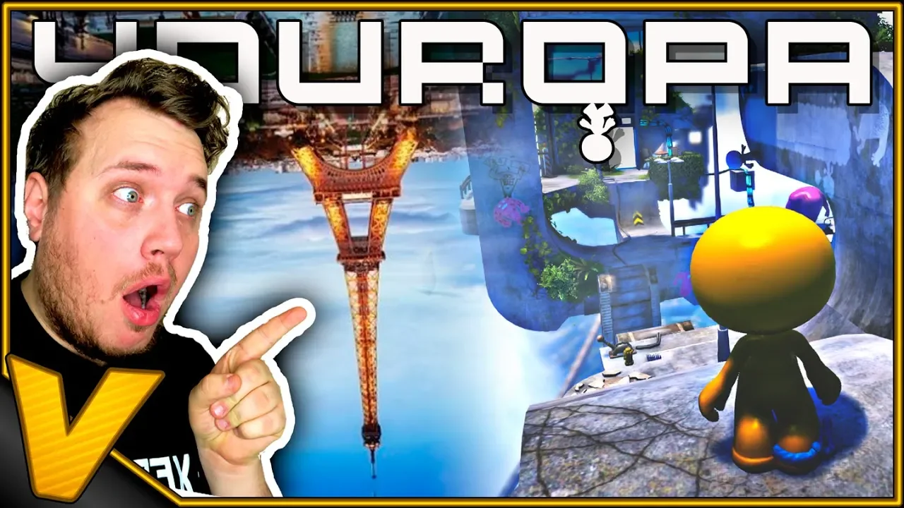 EIFFELTÅRNET SPLITTET AD OG VENDT PÅ HOVEDET?! 🙃 - Youropa #1