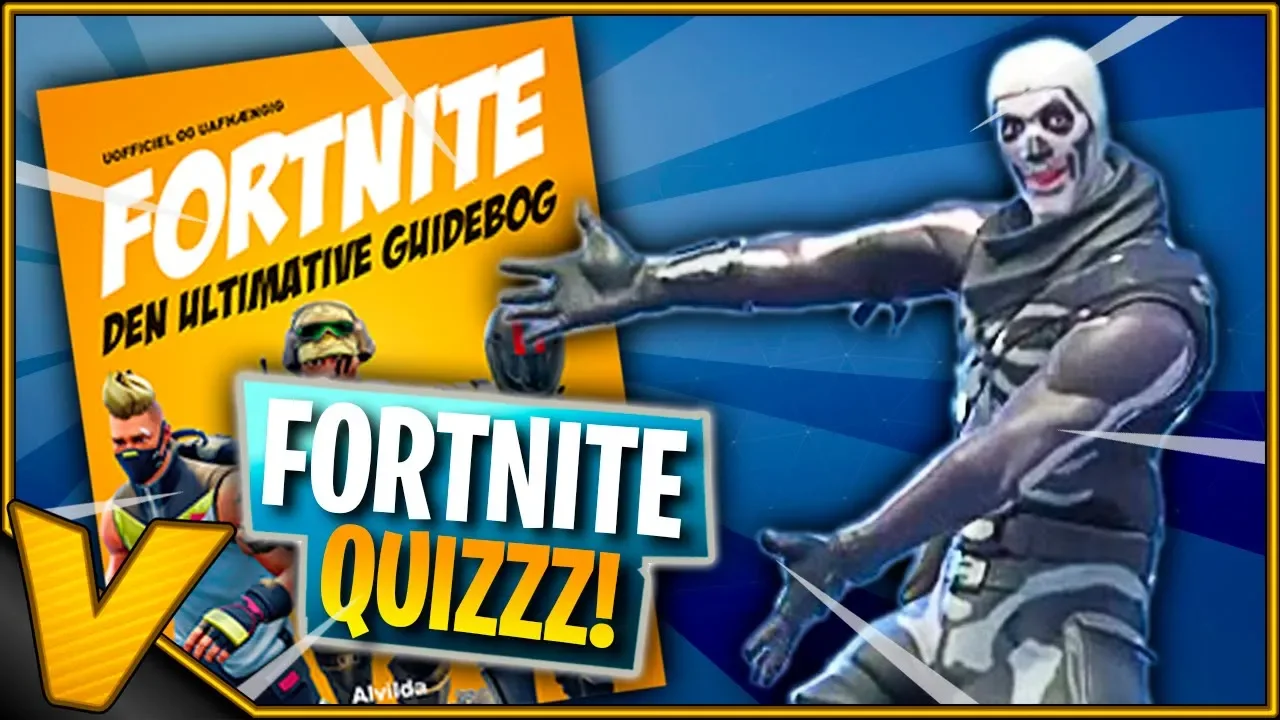 FORTNITE QUIZ! - Fortnite Den Ultimative Guidebog *REKLAME*