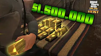MIN ANDEL: $1.500.000 💰 *Cayo Pericou Heist* :: GTA 5 Online Dansk