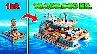 Byg VERDENS DYRESTE Tømmerflåde