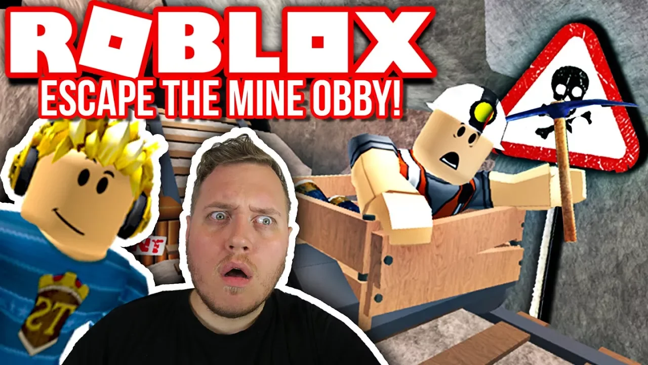 MINEN ER STYRTET SAMMEN OG VI ER FANGET! 😩 :: Escape the Mine Obby! - Dansk Roblox