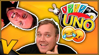 JEG FIK TRÆK +12 KORT OP! 😡😂 :: UNO Dansk