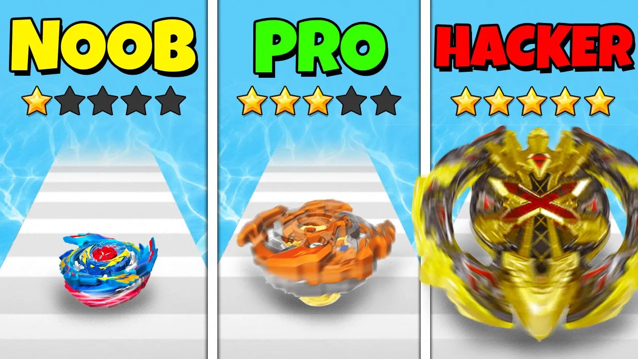 Udvikler den VILDESTE *BeyBlade*