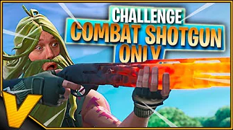 SÅDAN VINDER MAN MED COMBAT SHOTGUN?! *CHALLENGE* :: Fortnite Dansk